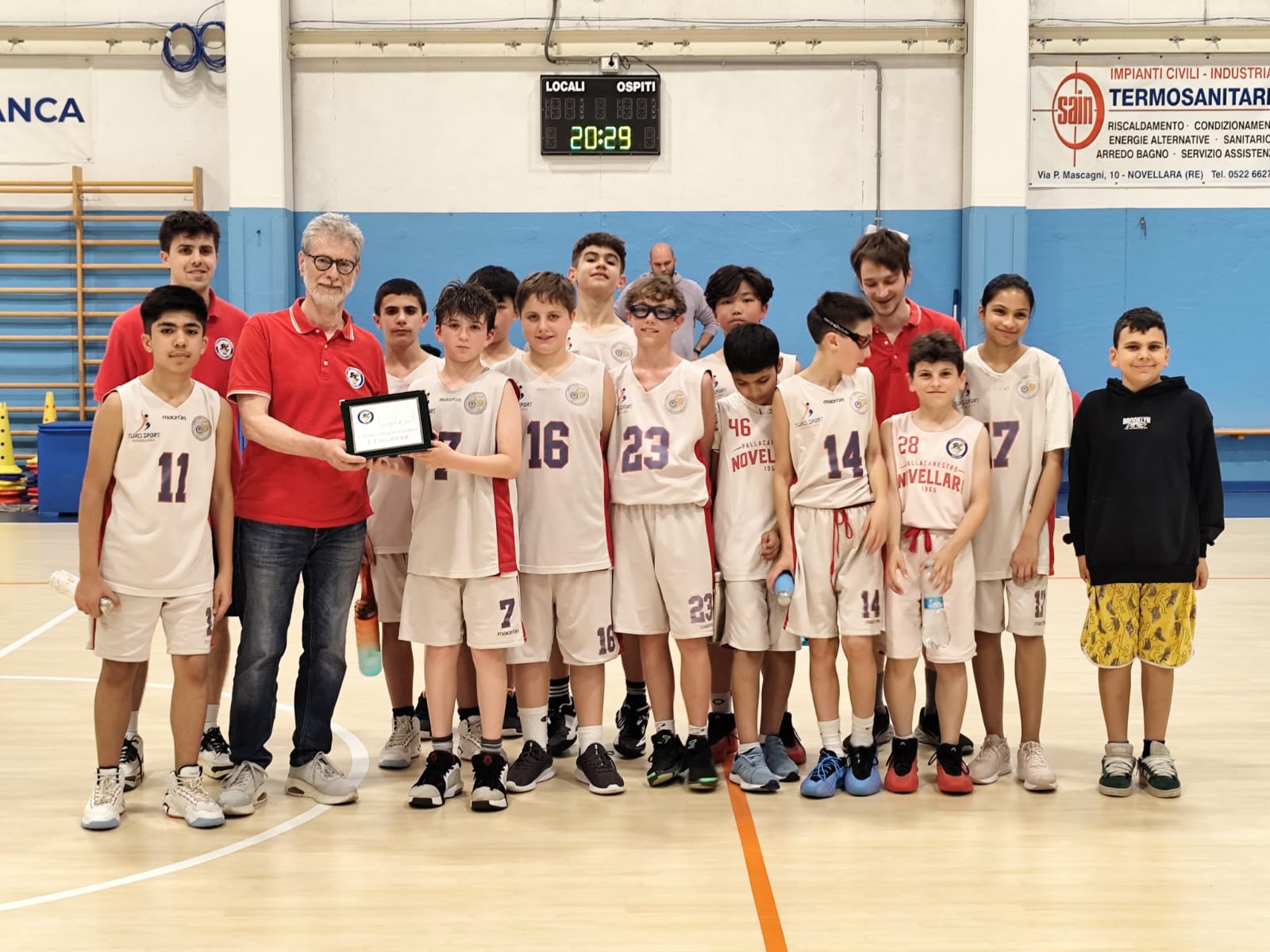 2 CLASSIFICATA PALLACANESTRO NOVELLARA
