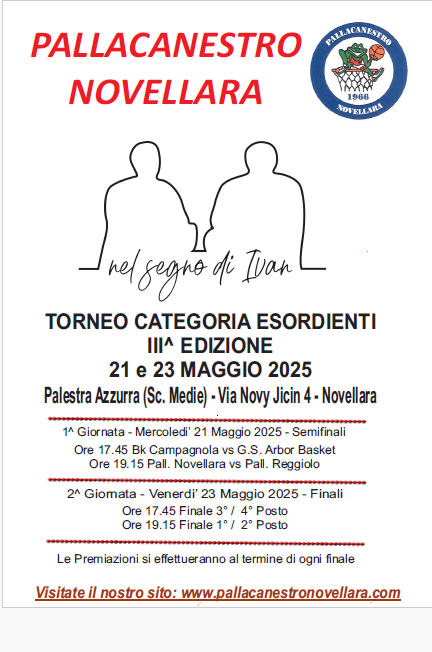 Locandina Torneo Nel Segno di Ivan 2025