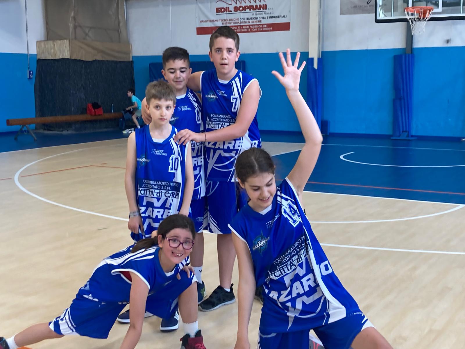 SQUADRA NAZARENO BASKET