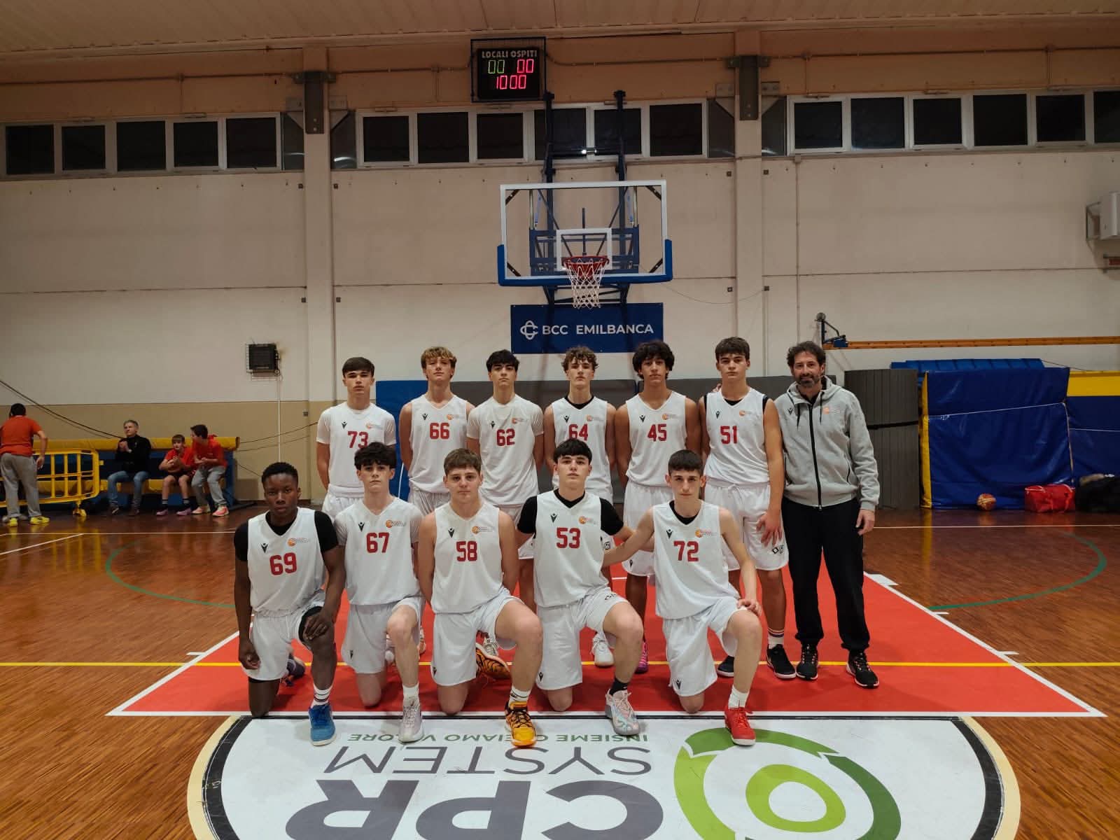 MATTIA SBERVEGLIERI con PALL REGGIOLO al TORNEO GALLO di FERRARA